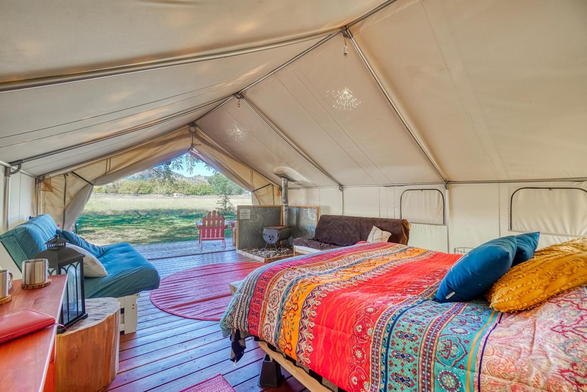 Villa Soul Whispering Ranch Retreat Upper Lake Esterno foto